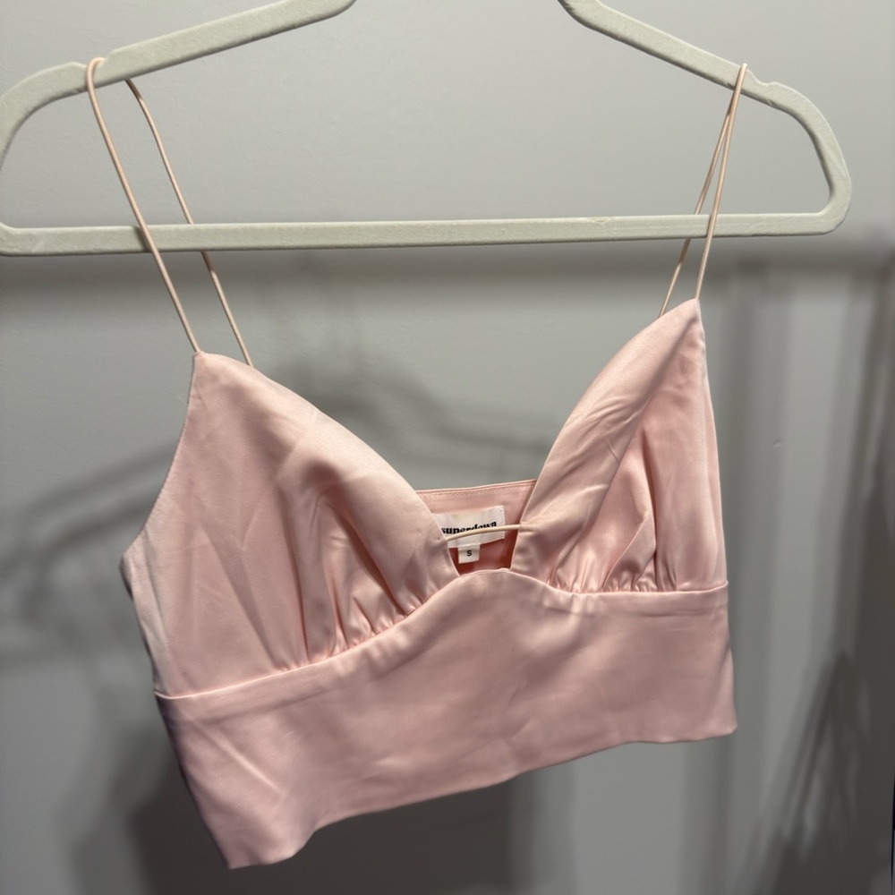 Superdown Pink Bandeau Intimates